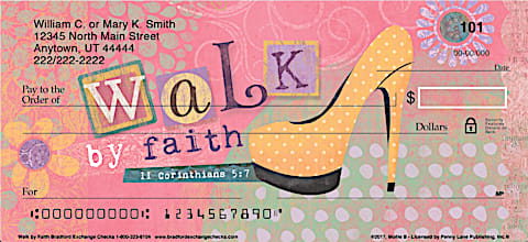 Walk by Faith Personal Checks