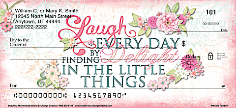 Beautiful Moments Personal Checks
