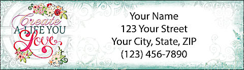Beautiful Moments Return Address Label