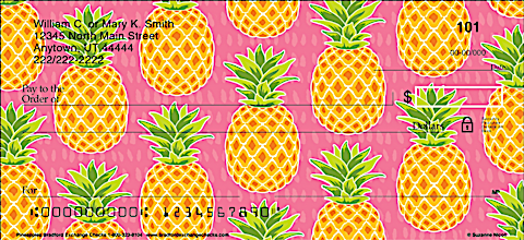 Pineapples Personal Checks