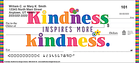 Kindness Personal Checks