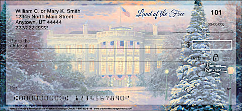 Thomas Kinkade's American Pride Personal Checks
