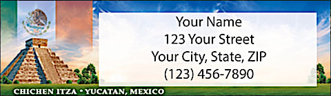 Wonders of the World Address Labels