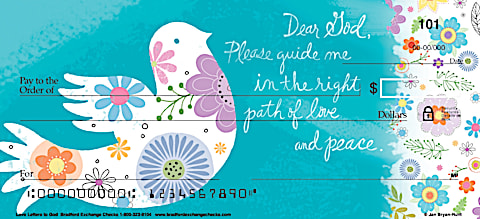 Love Letters To God Personal Checks