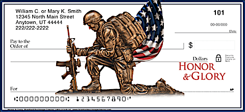 Honor & Glory Personal Checks