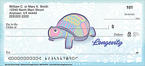 Mexican Spirit Animals Personal Checks