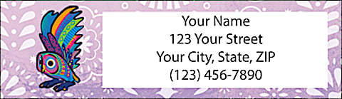 Mexican Spirit Animal Return Address Labels