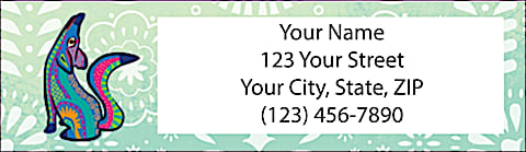 Mexican Spirit Animal Return Address Labels