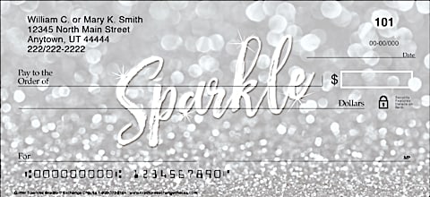 Sparkle & Shine Personal Checks