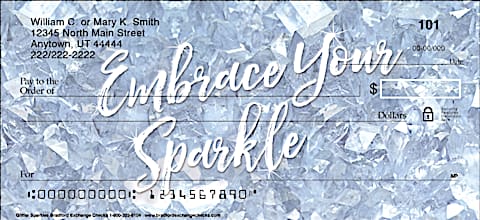 Sparkle & Shine Personal Checks