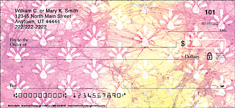Boho Batik Personal Checks