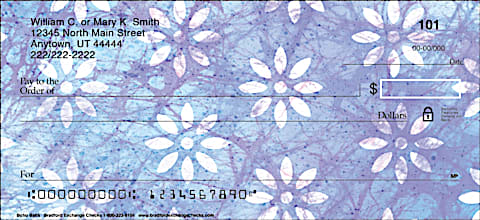 Boho Batik Personal Checks