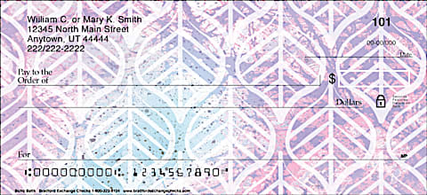 Boho Batik Personal Checks