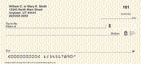 Tessellations Personal Checks