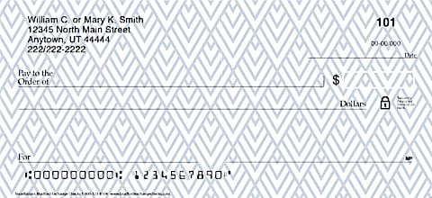 Tessellations Personal Checks