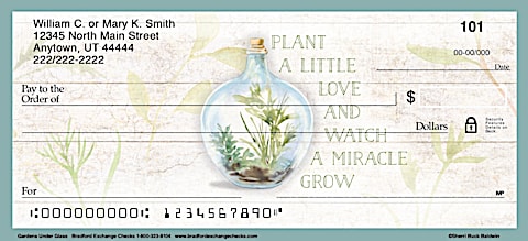 Gardens Under Glass Personal Checks