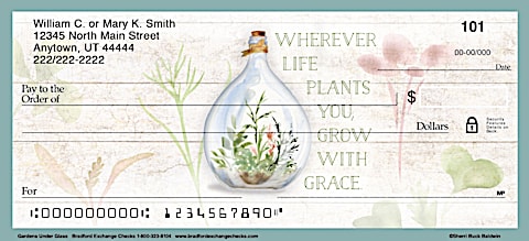 Gardens Under Glass Personal Checks