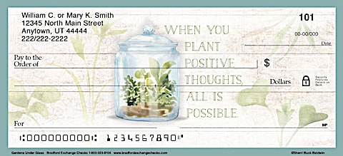 Gardens Under Glass Personal Checks
