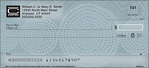 Nikki Chu's Textiles Personal Checks