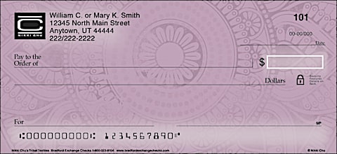 Nikki Chu's Textiles Personal Checks