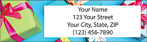 Let's Celebrate Return Address Label