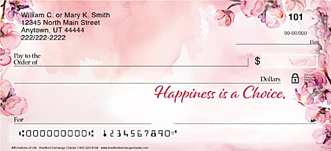 Affirmations of Life Personal Checks