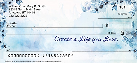Affirmations of Life Personal Checks