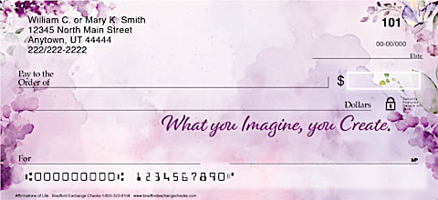 Affirmations of Life Personal Checks