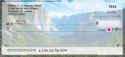 America's National Parks High Security Personal Checks
