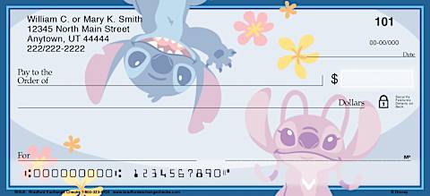 Disney's Stitch Personal Checks