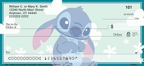 Disney's Stitch Personal Checks